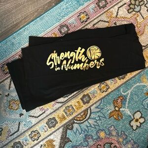 Strength in numbers - warriors leggings - size medium